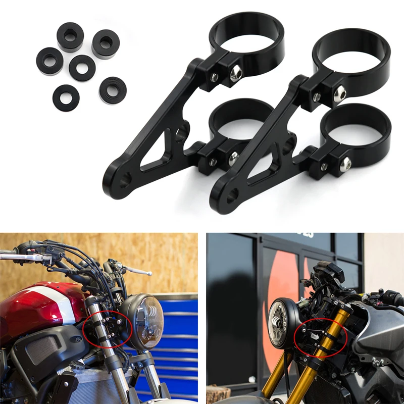 

For Moto-Guzzi Nevada 1987-2001 V65 Florida 1986-1992 V75 Strada SP Targa 1991-1996 38mm Front Fork Tube Mount Headlight Bracket