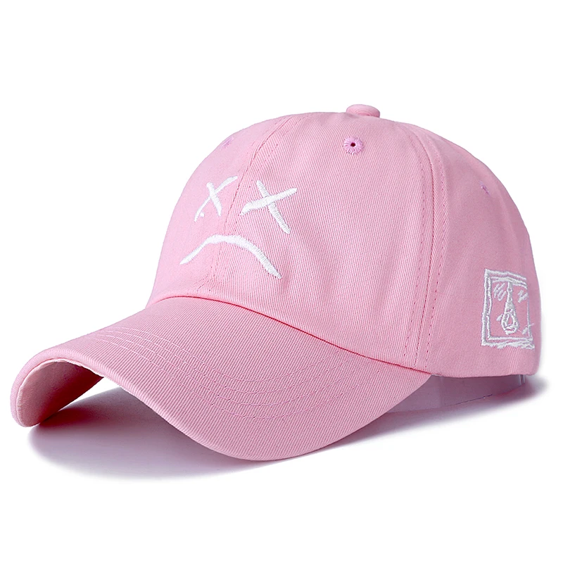 Lil Открытый Snapback Кепка хлопковая бейсболка для мужчин и женщин Регулируемая Хип Хоп шляпа папы костяная Garros Casquette Прямая поставка - Цвет: pink