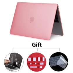 Sleek Protective Laptop Case for MacBook Pro and Air Series (Matte Pink)
