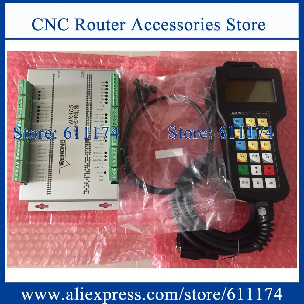 Оригинальная Weihong NK105G2 3 система Axis DSP контроллер интегрированная чпу NK105
