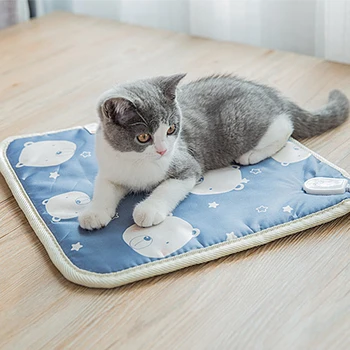 

GT Waterproof Pet Electric Heating Mat 9 Gear Adjustable Intelligent Time Pet Dog Cat Winter Warm Electric Heating Blanket Pad