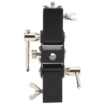 

Flashlight Light Stand L-Shape Base Photography Light Bracket Trigger Three-section Aluminium Alloy Accessory