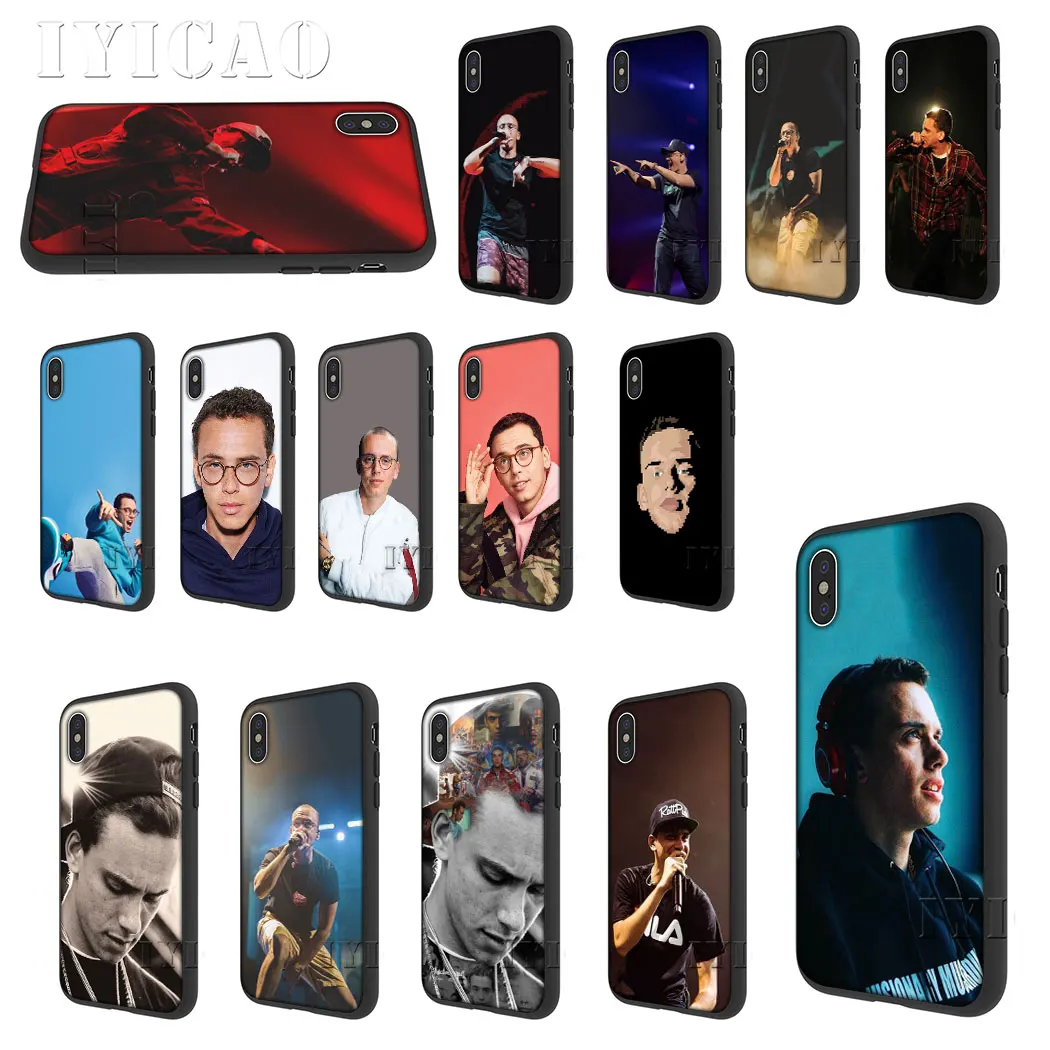 Чехол для телефона IYICAO Everyone Logic YSIV стеклянный Мягкий силиконовый чехол iPhone 5 5s SE 10 X