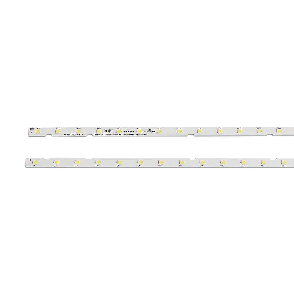 Tira de Retroiluminação Led para Samsung Samsung 55nu7100 Ue55nu7300 Ue55nu7100 Ue55nu7105 Aot_55 _ Nu7300 _ Nu7100 Bn9645913a 10 Peças por Lote - Imagem 2