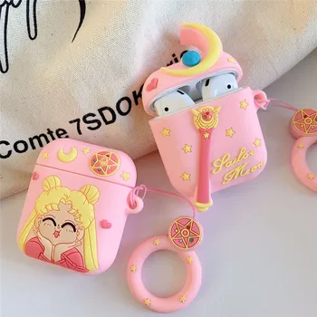 

Cartoon cute for airpods2, wireless bluetooth headset protective cover