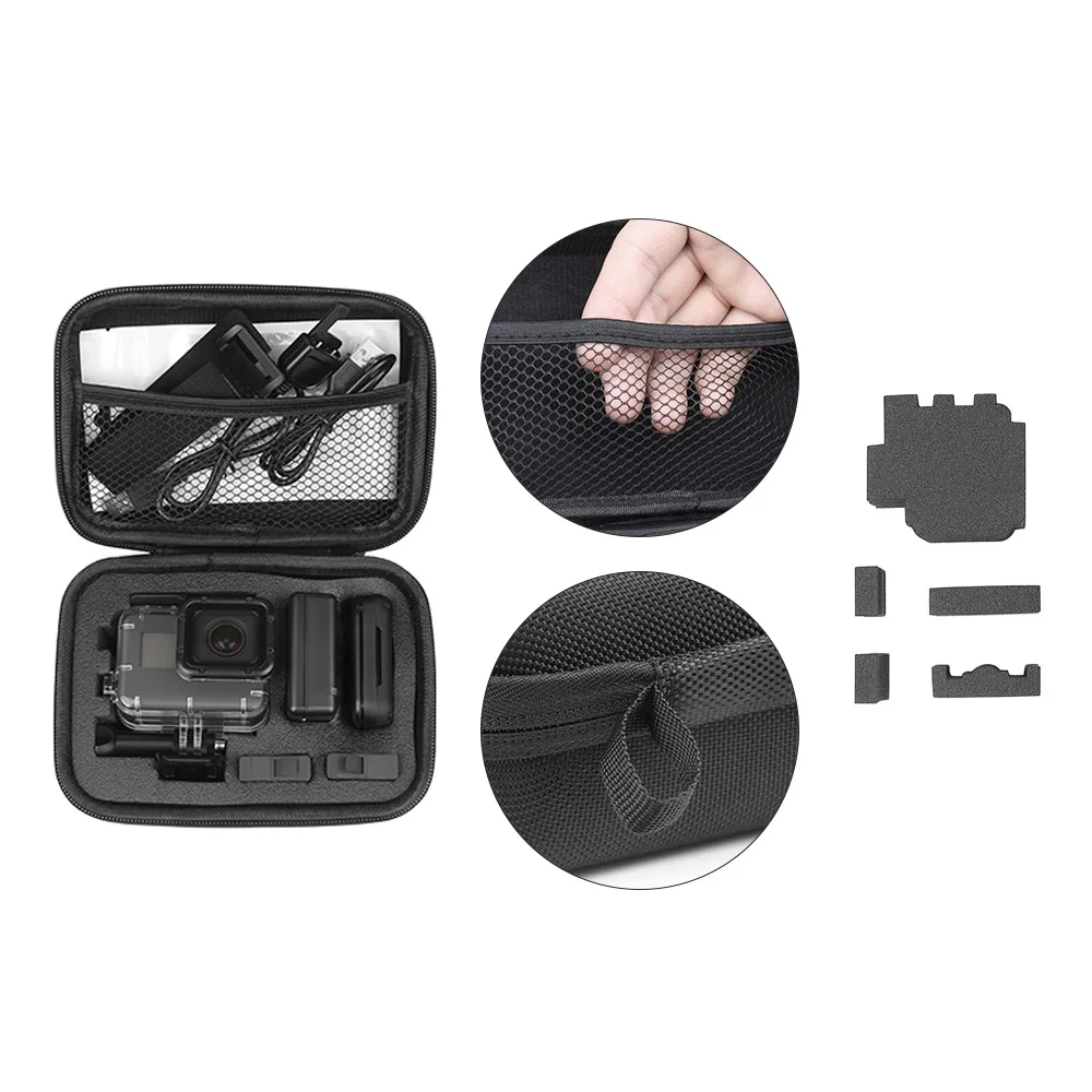 Gopro аксессуары набор для Gopro hero 7 6 5 черный водонепроницаемый чехол защитная рамка коллекционный чехол для камеры Go pro 7 6 5