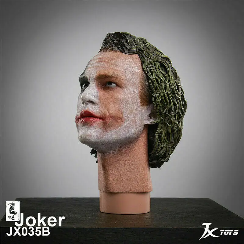 JXTOYS JX035 1/4 Джокер голова клоуна лепить резные модели F 1/4 фигурка Бэтмена