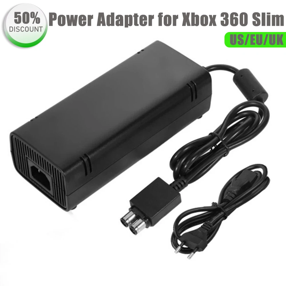 New Mini Sealed AC Brick Adapter Power Supply for Xbox 360 Slim With