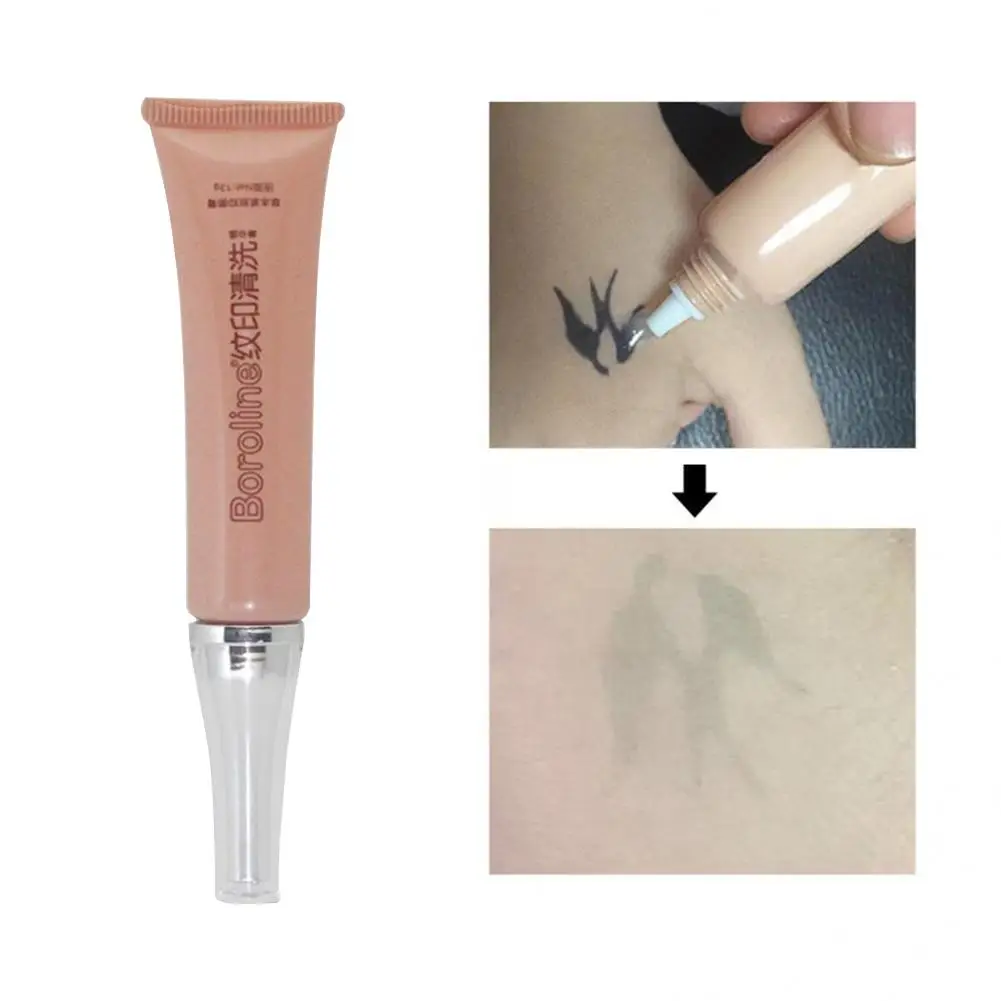 Natural Plant Extract Tattoo Removal Cream Painless Eyebrow Eyeliner Skin Tattoo Cleaning Cream Color Fade Cream