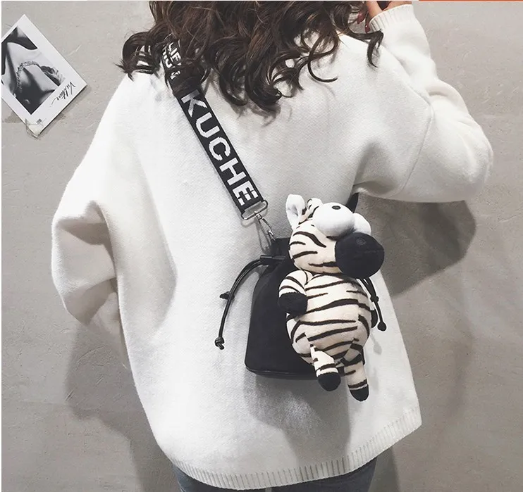 18cmPlush bag hot new cute cartoon one shoulder dollgirl backpack pretty soft good quality Holiday christmas birthday Gift