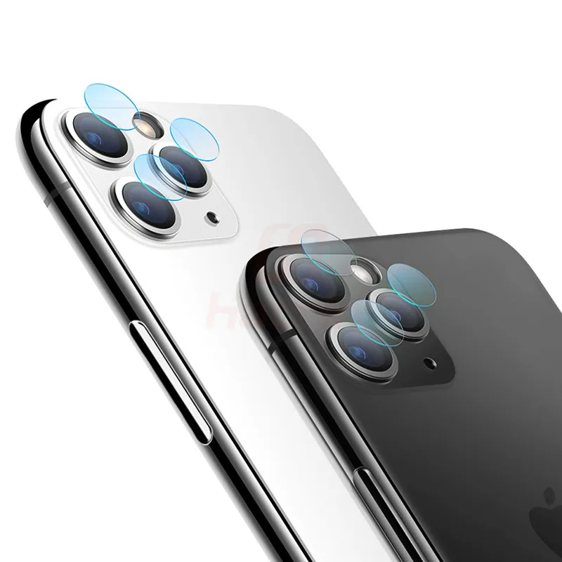 

2Pcs Hacrin Glass for iPhone 11 Pro Max Tempered Glass Camera Len Glass Anti-Explosion Screen Protector Glass for iPhone 11 Pro