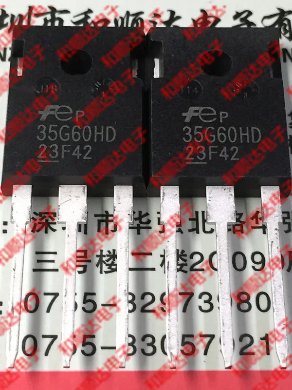 2 шт./35G60HD FGW35N60HD-247 TO247