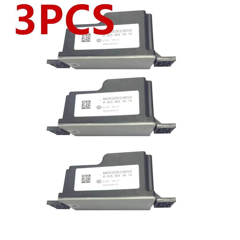 3PCS 1/2/3/4/5 шт модуль преобразователя Напряжения блока вспомогательный Батарея для Mercedes Benz C Class 205 E W205 W213 A2059053414 2059053414 - Цвет: 3PCS