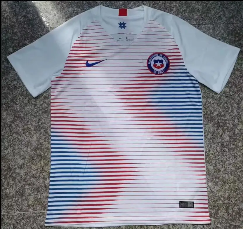 Chile Soccer Jerseys 7 ALEXIS 8 A.VIDAL 10 VALDIVIA 17 MEDEL PINILLA VARGAS Customize Home Away Football Shirt