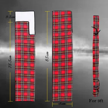

1*85cm Fishing Rod Baag Maxcatch Thicken Cotton Cloth Cover Protective Bag for 2.7m Fly Fishing Rod Cover