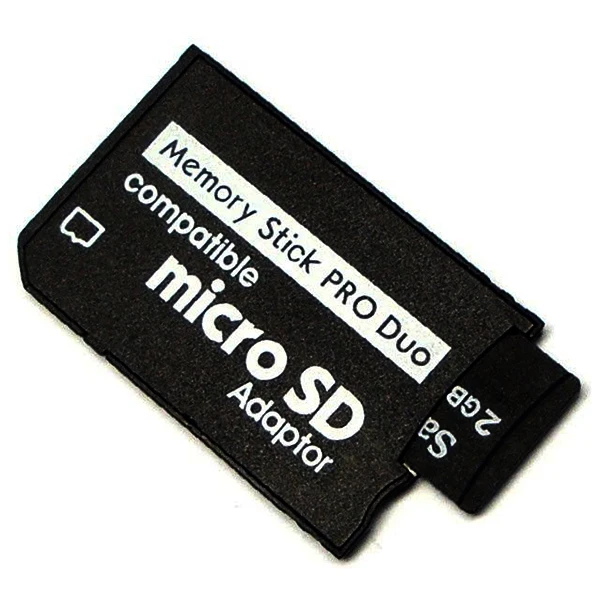 HOT-Memory Stick Pro Duo Mini MicroSD TF адаптер MS SD SDHC кардридер для sony и psp серии