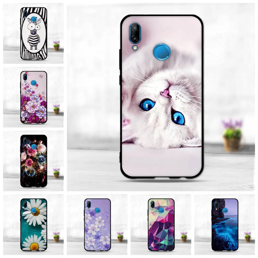 5 84 &quotчехол для Huawei P20 Lite чехол lite задняя крышка защитный телефона Coque | Мобильные