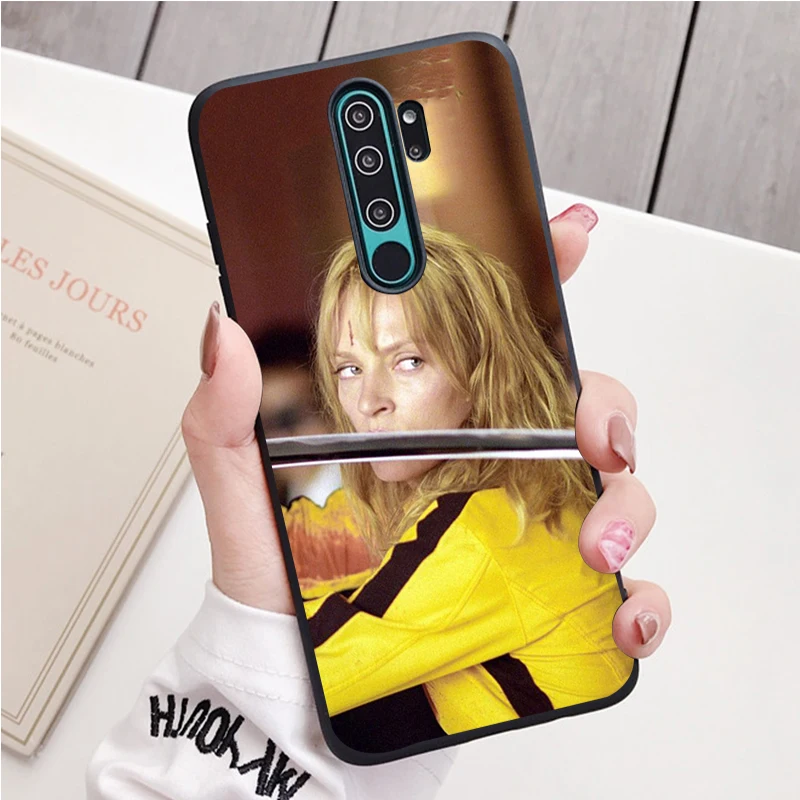 xiaomi leather case handle Kill Bill Silicone Ốp Lưng Điện Thoại Redmi Note 9 8 7 Pro S 8T 7A Bao xiaomi leather case color Cases For Xiaomi