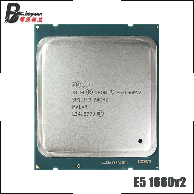 Процессор Intel Xeon E5-1660 v2 E5 1660 v2 E5 1660v2 3,7 ГГц шестиядерный ЦП с 12 потоками 15 м 130 Вт LGA 2011