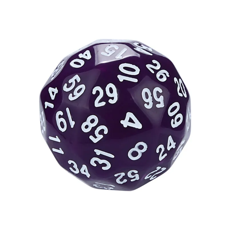 60-faced dnd dice sets perfect gift for entertainment game polyhedron acrylic polydice dice game lovers dados dnd 60 sided 30A19 (4)