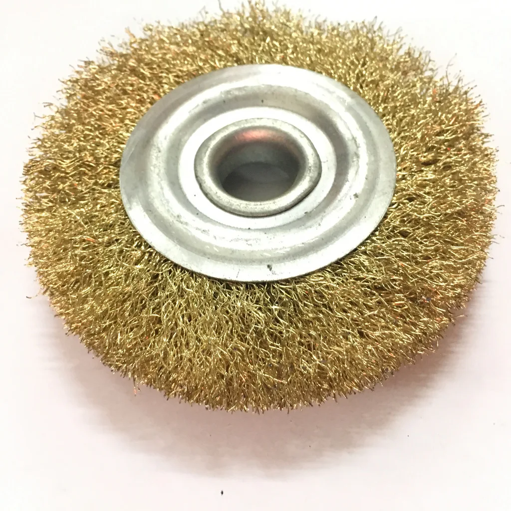 

Hole Parallel Wire Wheels (100*16 Hole) Steel Wire Polishing Wheel Rust Removing Play Nimbus Rust Removing Steel Wire Brush