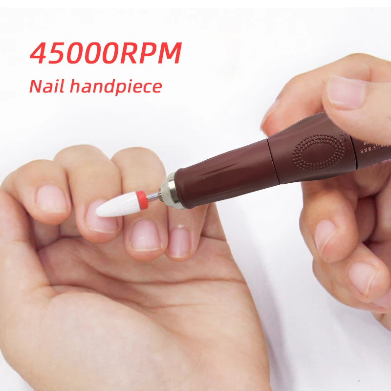Nail Drill Tool Polish Handle Handpiece Brush Pen Handle Electric Micro Motor Handle for Nail Machine Jewelry Making Tools 108FH 2