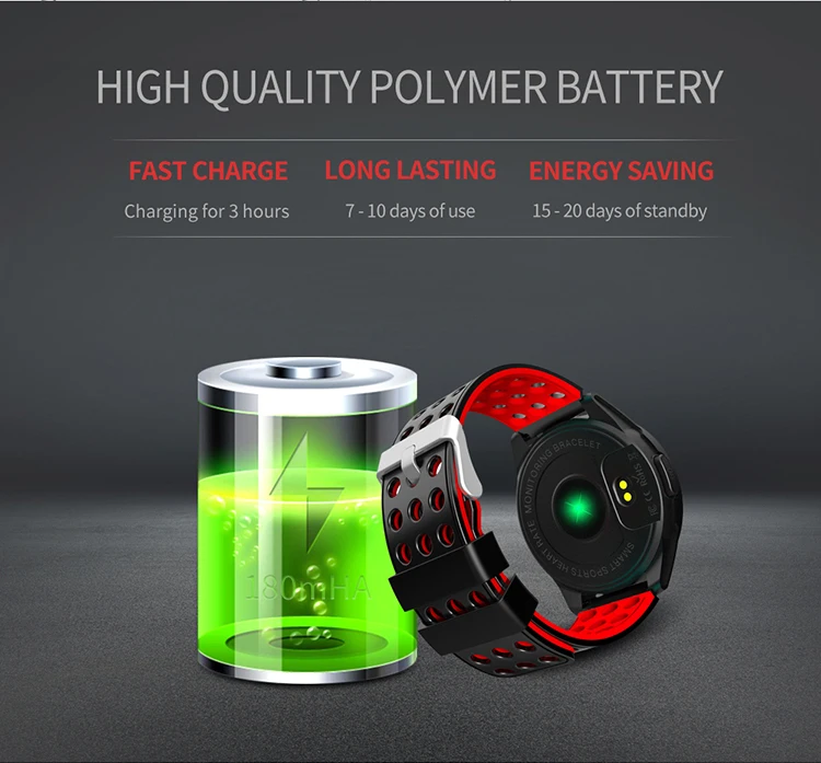 CK20 Color Screen Smart Bracelet Heart Rate Sleep Monitoring IP67 Waterproof Step Counter Multi-Function Sports Bracelet