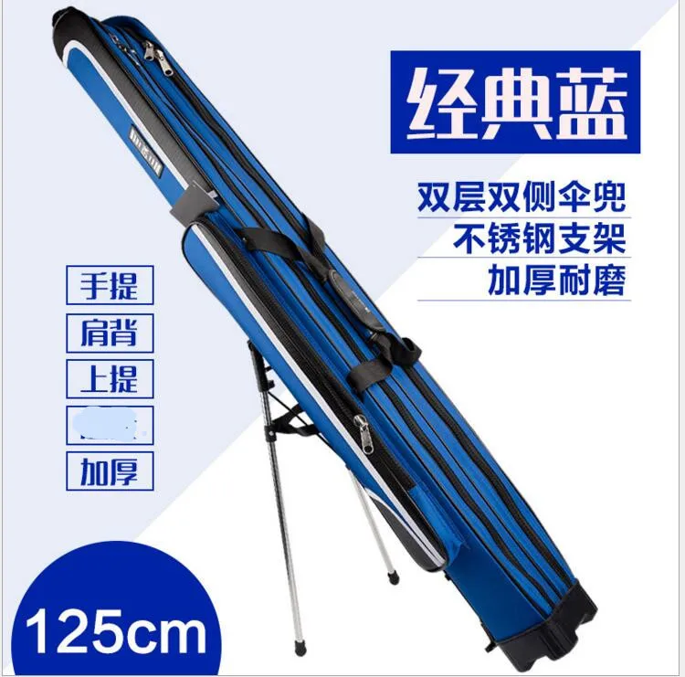 Сумка для рыболовных снастей водонепроницаемая рыболовная 1 25 м сумка удочки с