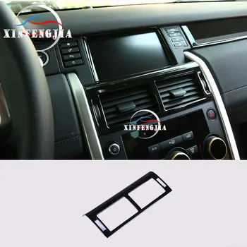 

Black Center Control Air Outlet Frame Trim For Land Rover Discovery Sport 15-18