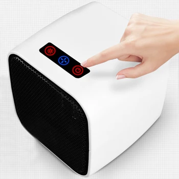 

Mini Electric Heater Portable Space Home Office Winter Warmer Fan Air Heater Cute Small Desktop Heater for Room Office Warmer