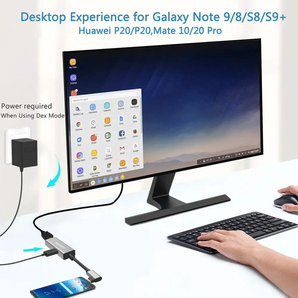 Dex Station S8+ Hdmi Samsung Dex Station S8 Original Samsung EE