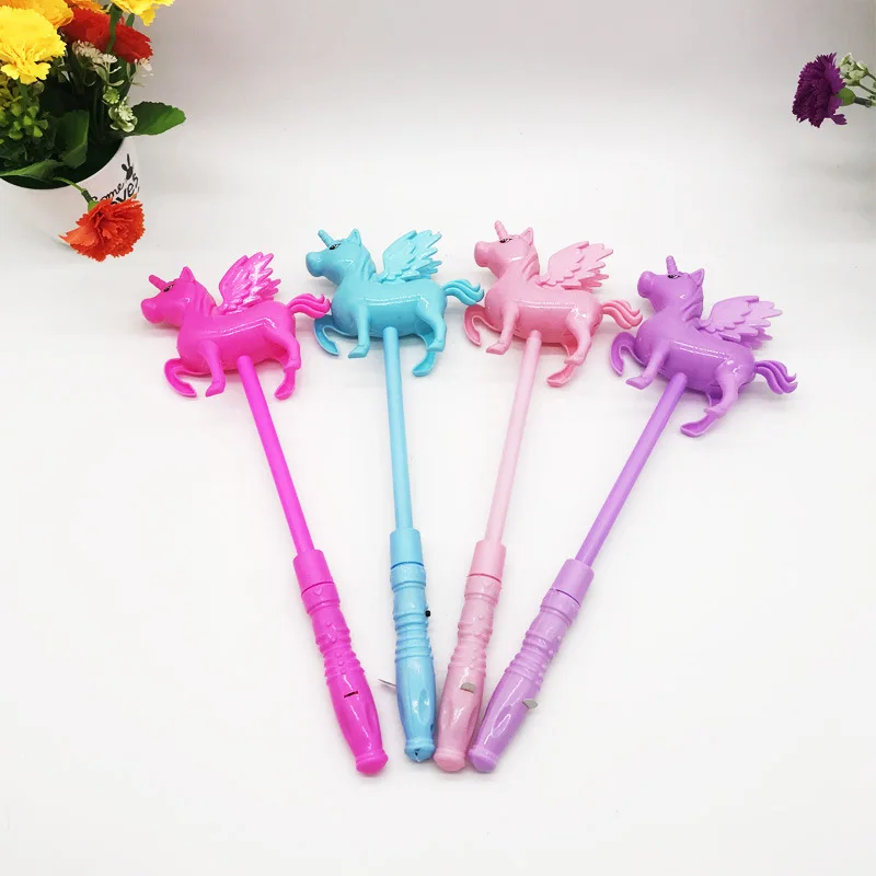 

Shining Rod Children Glowing Toy Unicorn Magic Wand Flash Stick Night Market Stall Hot Selling New Style