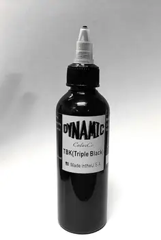 

2020 New Dynamic Triple Black Pigment Tattoo 120ml Tattoo Pigment Ink Body Color Drawing Teng Black Tattoo Equipment tool
