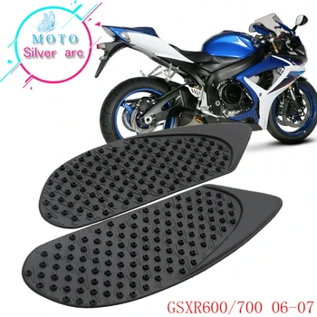

For Suzuki GSXR 600 750 2006-2007 GSXR600 GSXR750 K6 Protector Anti slip Tank Pad Sticker Gas Knee Grip Traction Side 3M Decal