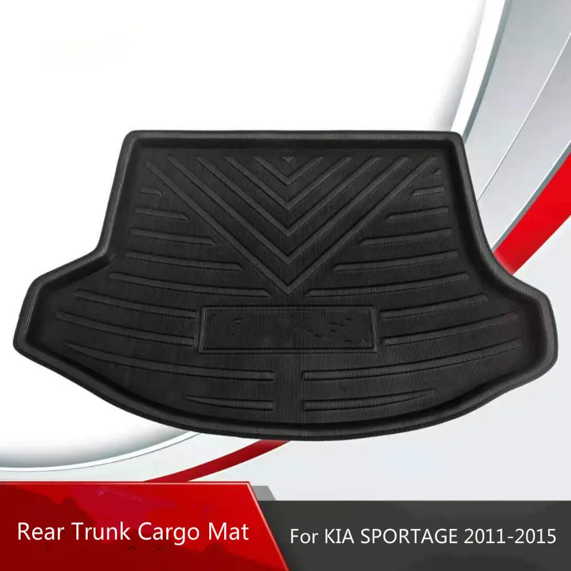 

For For KIA Sportage 2011 2012 2013 2014 2015 Rear Trunk Mat Cargo Tray Boot Liner Carpet Floor Mat R SL