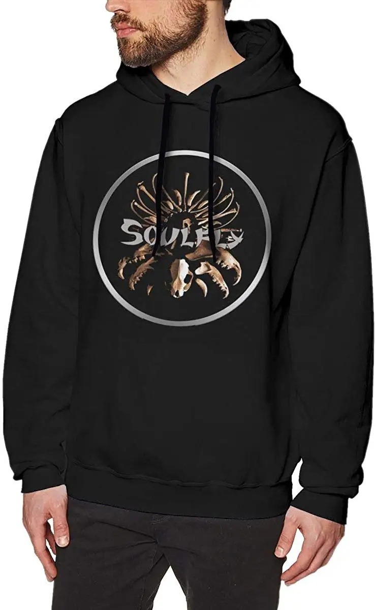 TSDFC Soulfly мужская толстовка с капюшоном черный |