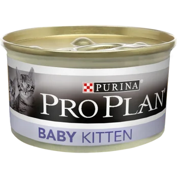 

Влажный корм Purina Pro Plan для котят с курицей, мусс, банка, 85 г
