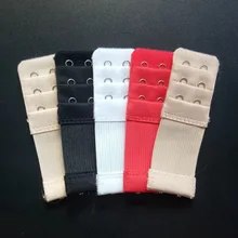 Женский бюстгальтер удлиненная Пряжка 3 ряда 2 крючка эластичная Регулируемая удлиненная застежка модное дышащее нижнее белье задняя пряжка