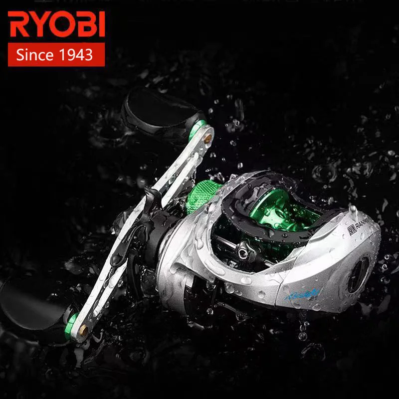 RYOBI 4 + 1BB 6 3: 1 Baitcasting правой ручки Макс Перетащите кг/5 кг Рыболовная катушка на