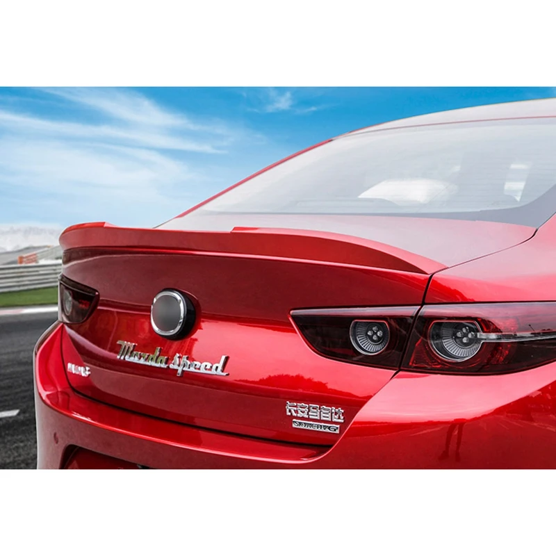 Высокое качество ABS цвет Багажник крыло спойлер Автозапчасти для Mazda 3 Axela седан 4 двери
