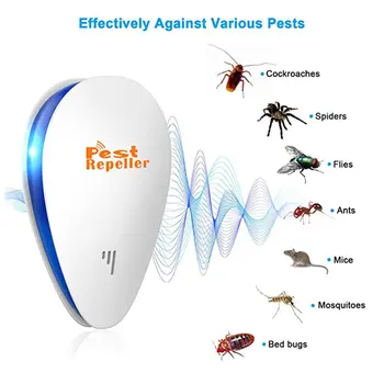 

Multifunctional Ultrasonic Insect Repellent ABS Low Power Consumption Wide Coverage Area Quiet And Effective