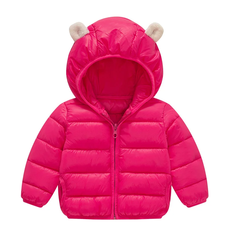 Girls Lightweight down cotton Clothing New Autumn Children Coat Autumn Kids Jacket Boys Outerwear infant Coats Baby Clothes