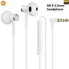 Оригинальный Xiao mi Гибридный DC Seo наушники-вкладыши 3,5 мм наушники с mi c проводным управлением двойной драйвер для mi 8 9 SE красный mi 8 8A Note 8T(China)