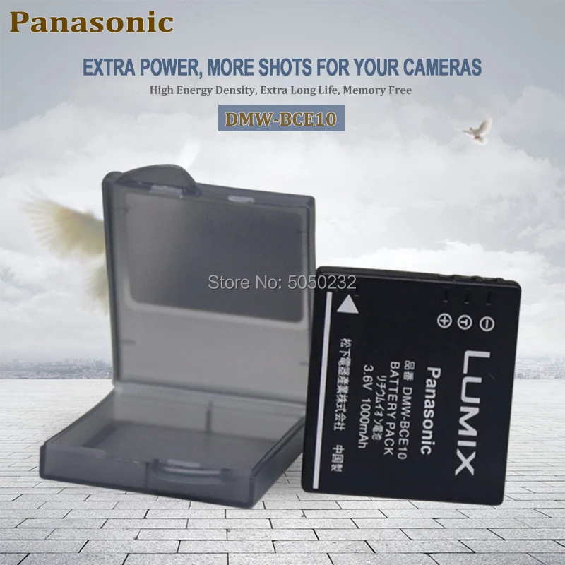 1 шт. Panasonic DMW-BCE10 E BP-DC6 CGA-S008 VW-VBJ10 DB-70 Камера Батарея DMC-FS3 FS5 FS20 FX30 FX33 FX35 FX36+ DE-A40 зарядное устройство
