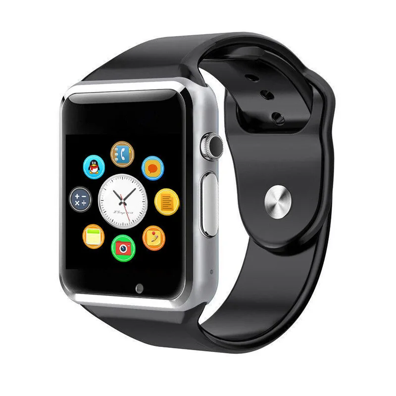 Bluetooth A1 Смарт часы спортивные наручные Поддержка 2G SIM TF вызов Smartwatch С пассометром