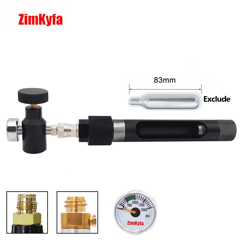 12g Co2 Cartridge Refill Adapter Setup From Sodastream Carbonation