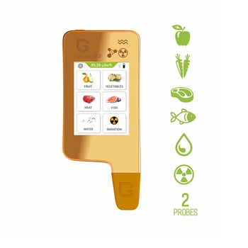 

Greentest-ECO6 Updated Home Kitchen Radiation Detector Nitrate Tester TDS Water with Bluetooth Function and Capacitive Screen