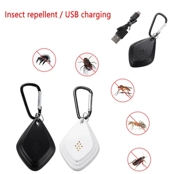 

Portable Ultrasonic Mosquito Killing Electric Repeller Pest Repeller Insect Repeller USB Charging Repeller Key Chain OutdoorCamp