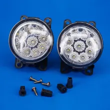 CITALL 2 шт. 9 светодиодный передние противотуманные фары DRL дневные ходовые огни дальнего света для Infiniti G37 QX60 M45 M35 Nissan Altima Rogue Versa