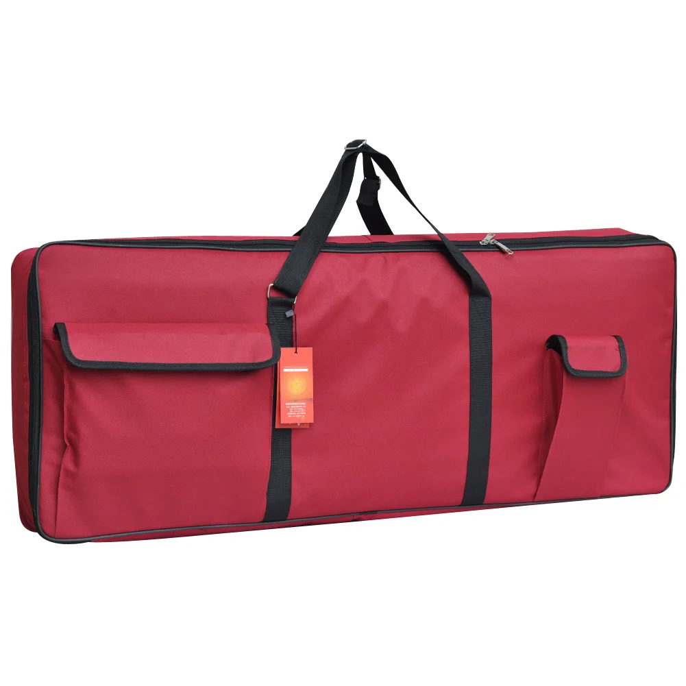 

Portable 61 Key Keyboard Electric Piano Organ Keyboard Bag Electone Waterproof Bag Padded Case Gig Cover Package